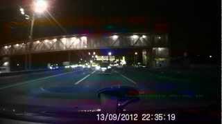 preview picture of video 'dx.com SKU59283 720P Car cam - video example - Night - In city'