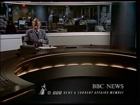 BBC1 News - Weather - Continuity 22-9-91