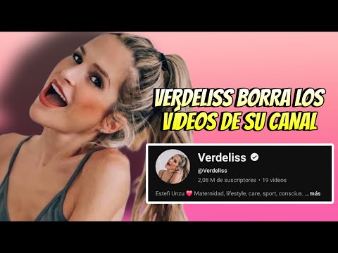 Verdeliss DELETES the videos from her channel❗️