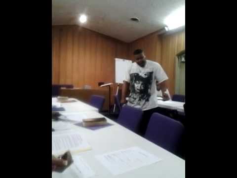 Minister Keithen Carter on Spiritual Disciplines