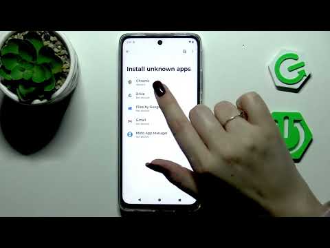 MOTOROLA Moto G56 5G – How to Allow Unknown Sources