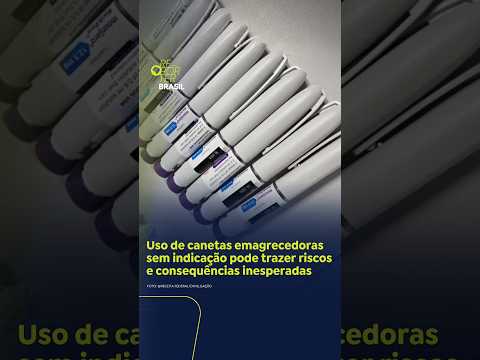 Uso de canetas emagrecedoras sem indicação pode trazer riscos e consequências inesperadas