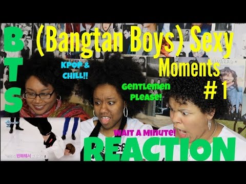 BTS (Bangtan Boys) - Sexy Moments # 1 REACTION [MANNN!]
