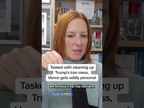 Tasked with cleaning up Trump's Iran mess, Vance gets oddly personal