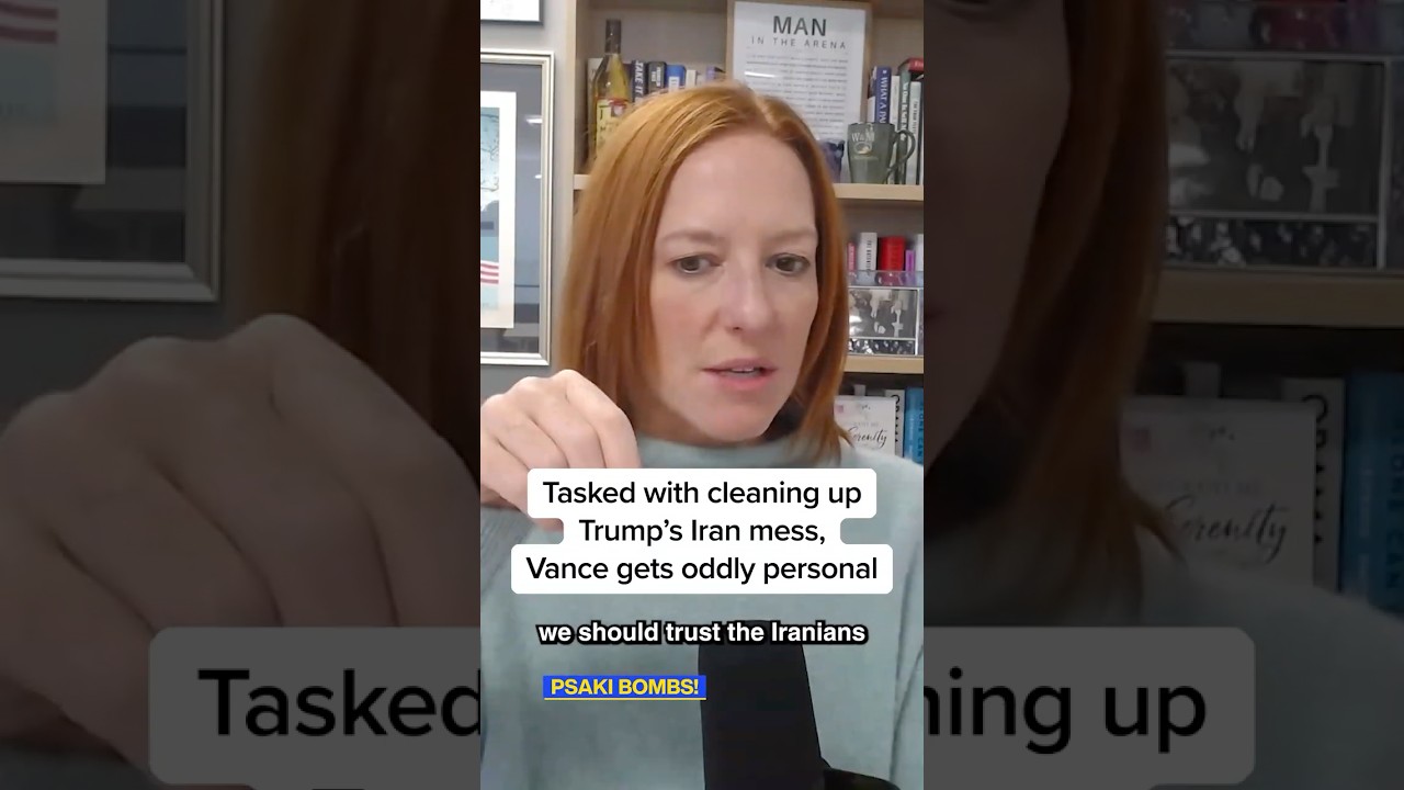 Tasked with cleaning up Trump's Iran mess, Vance gets oddly personal