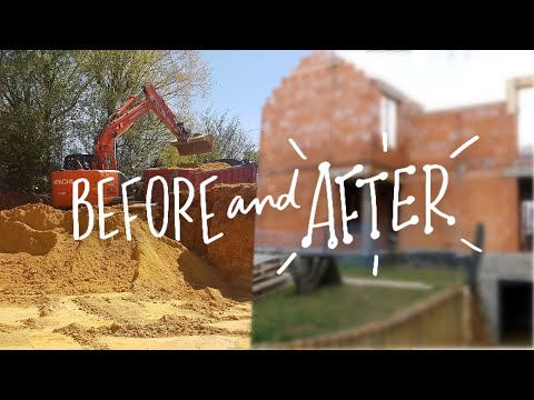TIMELAPSE 1 AN DE CONSTRUCTION  - LA MAISON DE NOS RÊVES