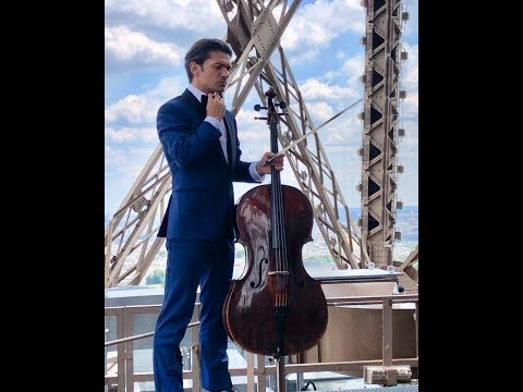 Song to the moon / Dvorak "Rusalka" by Gautier Capuçon / Concert de Paris Tour Eiffel 14th July 2019