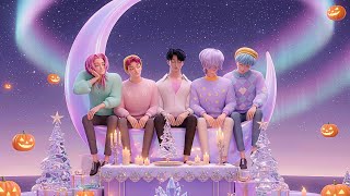 Fall Asleep Instantly 🎃 | Deep Sleep Therapy with Saja Boys under the Halloween Moon 🌌