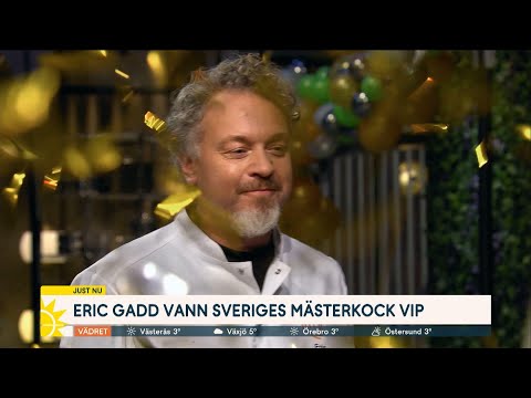 Eric Gadd blev Sveriges Mästerkock VIP: ”Hade halvt panik nästan he… | Nyhetsmorgon | TV4 & TV4 Play