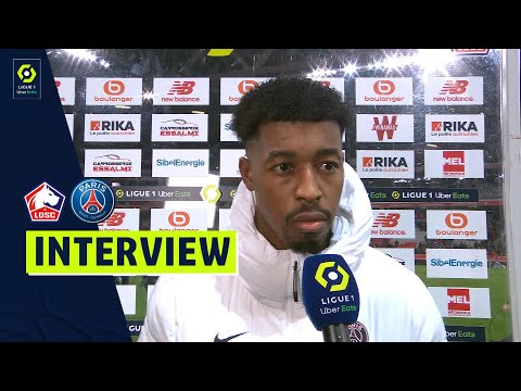 Interview de fin de match : LOSC LILLE - PARIS SAINT-GERMAIN (1-5) / 2021-2022