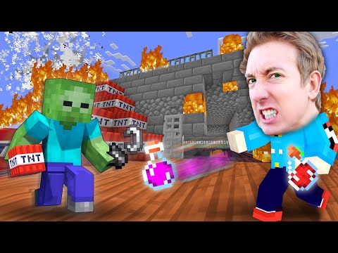 I BATTLE My ENEMY Using POTIONS in Minecraft