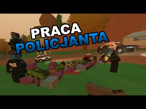 Pierwszy dzień pracy w policji - Unturned RP