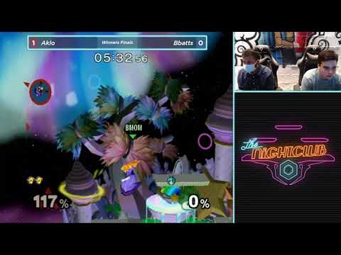 The Nightclub S1E2: Aklo (Fox/Link) vs Bbatts (Peach) - Winners Finals SSBM