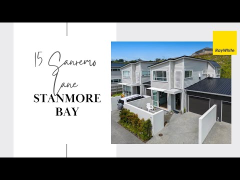 15 Sanremo Lane, Stanmore Bay, Auckland, 2 Bedrooms, 2 Bathrooms, Apartment