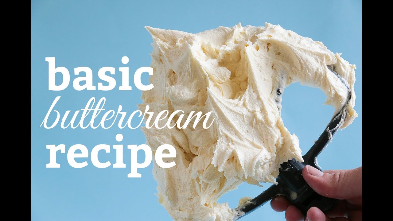 Vanilla Buttercream Tutorial