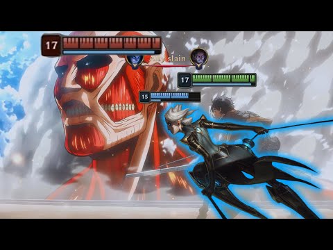 LoL Attack on Titan Camille vs Sion
