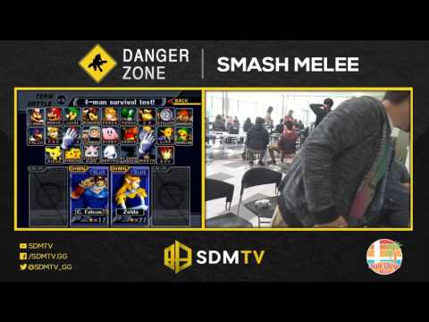 Danger Zone - Medz & Satdaddy vs. Punk & Dr. Light - SSBM Doubles Grand Finals Set 1 - Smash Melee