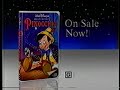 Pinocchio Vhs Commercial 1993