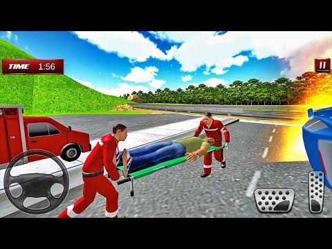 Ambulance Driver Simulator 2017 - Emergency Rescue Helicopter Drive - Android Gameplay