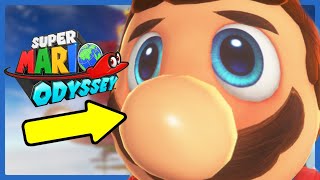 I tried beating Super Mario Odyssey using the FISH-EYE filter!