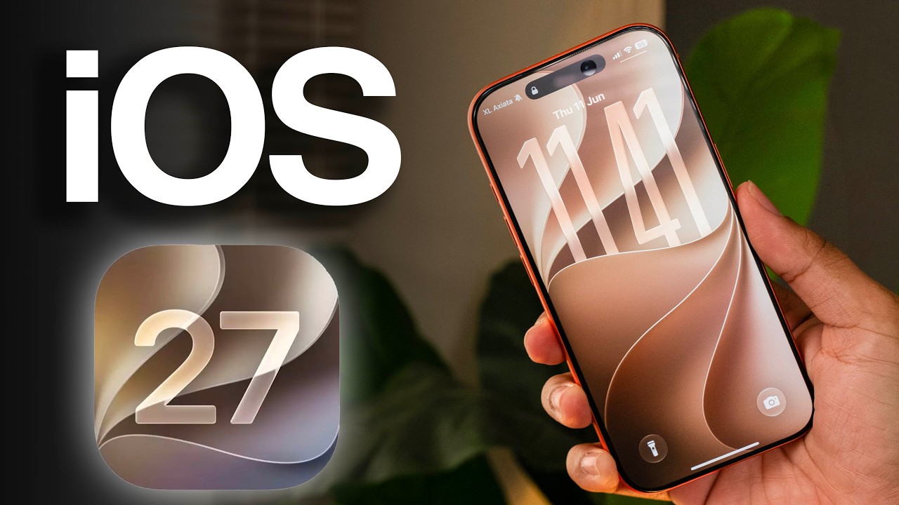 iOS 27! Nyobain  &Ngomongin yang Penting-penting