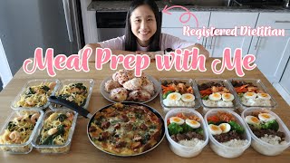 Meal Prep with Me | What a Dietitian Eats in a Week