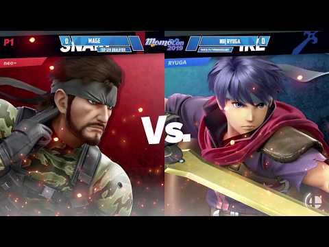Momocon 2019 SSBU - Mage(Snake) vs Ryuga(Ike) - W. Top 128 Qualifier