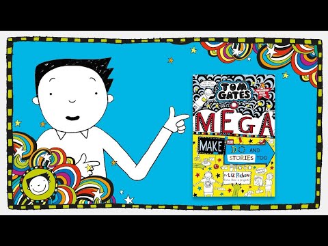 Liz Pichon Reads: MEGA MAKE and DO AND STORIES TOO | Tom Gates Brilliant World | Read A Long - Kids (6+), Kingdom Kids Zone - Tom Gates Brilliant World