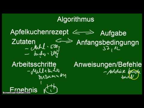 Grundlagen Informatik - Algorithmus