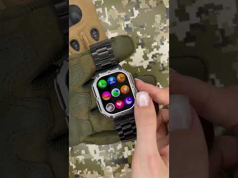 Modfit Navi Compass Black со стальным браслетом тактические водонепроницаемые смарт часы с компасом - фото 1 - id-p2288273695