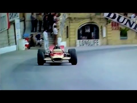 F1 1969 Monaco [60fps HQ] Graham Hill's final Grand Prix victory