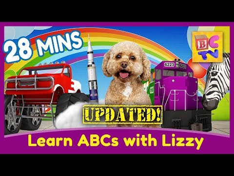 Learn ABCs with Lizzy the Dog | Updated