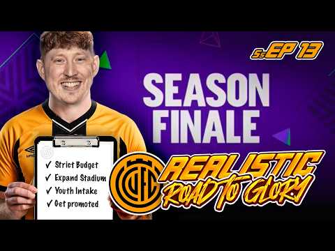 CHAMPIONSHIP SEASON FINALE!! FC 26 REALISTIC RTG CAREER MODE S5 EP13