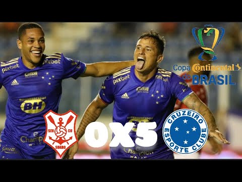 SERGIPE 0X5 CRUZEIRO | GOLS 1° FASE DA COPA DO BRASIL |23/02/2022|