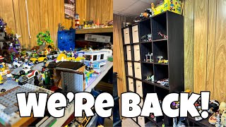 Making the comeback! Lego room clean up! Lego room overview, Lego room vlog, Lego 2024