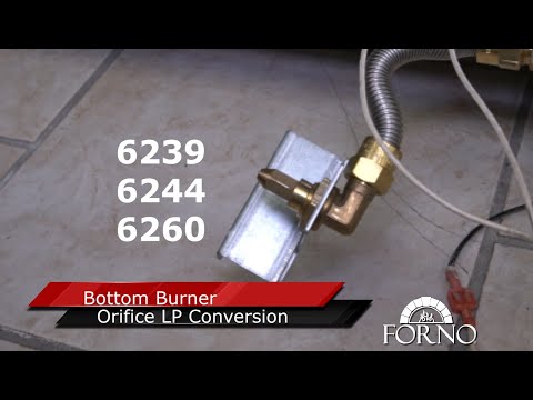 Oven Burner LP Conversion - Model# 6239-30/36/48, 6244-36/48 & 6260-30/36/48