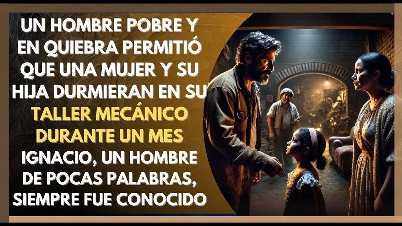 UN HOMBRE POBRE Y EN QUIEBRA PERMITIÓ QUE UNA MUJER Y SU HIJA DURMIERAN EN SU TALLER MECÁNICO DURANT