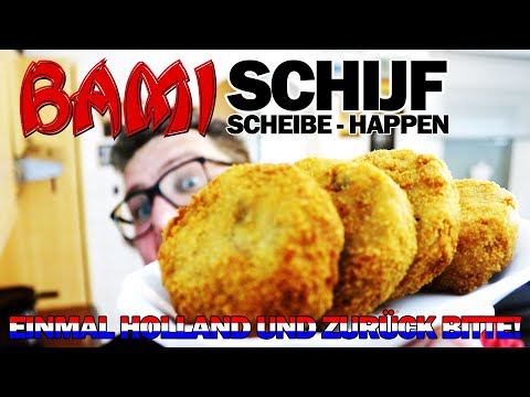REZEPT: BAMISCHIJF - MEGA SNACK - BAMISCHEIBE - Diese Holland Reise lass' ich mir nicht nehmen!