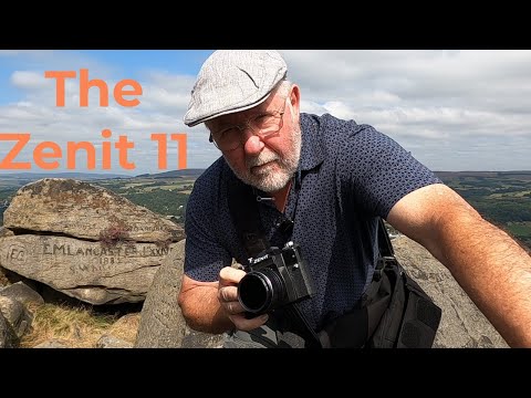 The Zenit 11 35mm SLR camera.