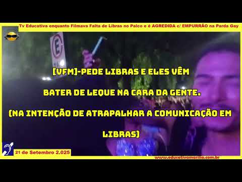 Tv  Educativa   Denuncia DESCASO com Acessibilidade no Clube do Cinema e a Falta deLibras na 6ª Parada LGBTQIAPN+Vinícius de Marília S.P 2.025