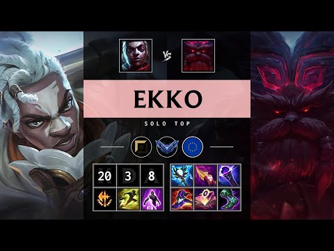 Ekko Top vs Ornn - EUW Diamond Patch 25.17