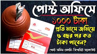Download the video "Post Office RD Plan Details | RD Account 2025 | Post Office RD Benefits 2025 | Post Office Recaring"