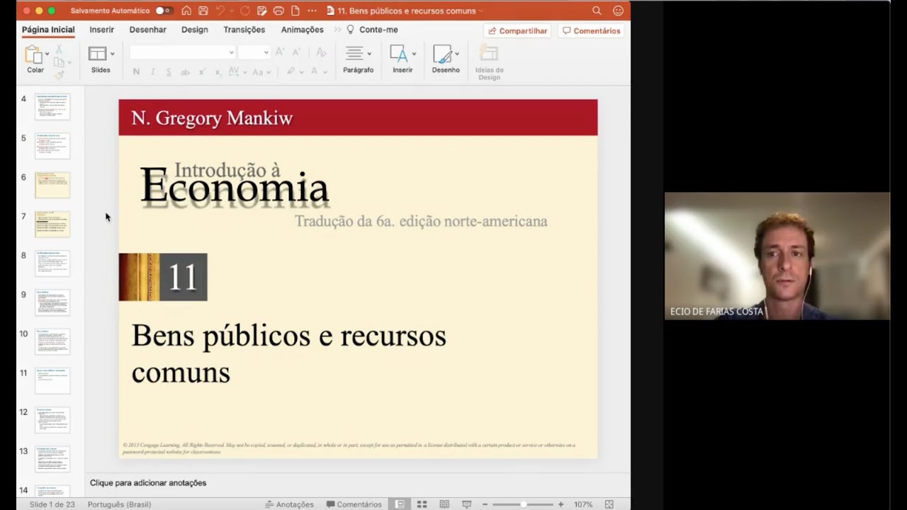 Bens Públicos, Privados e Recursos Comuns