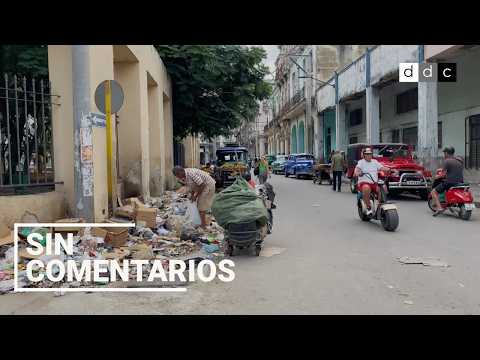 La mañana de un lunes en La Habana Vieja