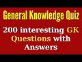 General Knowledge (GK) Quiz Questions and ...