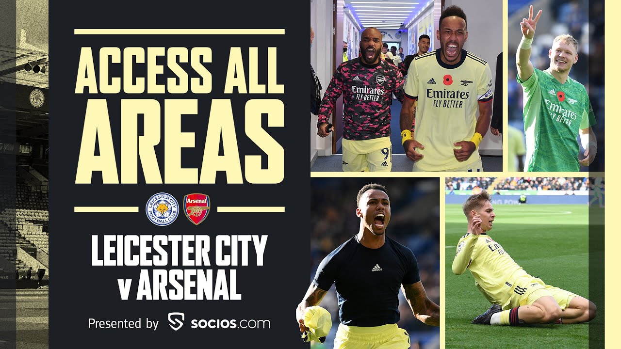 Access All Areas | Leicester City 0-2 Arsenal | Goals, saves, away fans, celebrations & more