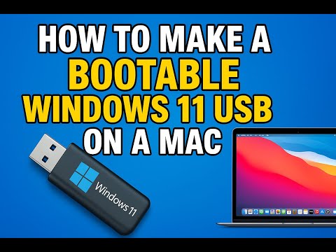 How to Make a Bootable Windows 11 USB on MAC | Step-by-Step Beginner-Friendly Guide (2025)