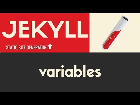 Variables | Jekyll Static Site Generator | Tutorial 13