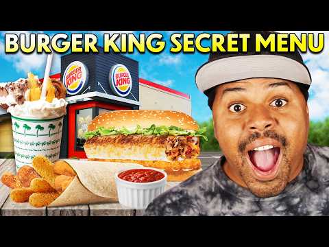 Trying & Rating Burger King Secret Menu!