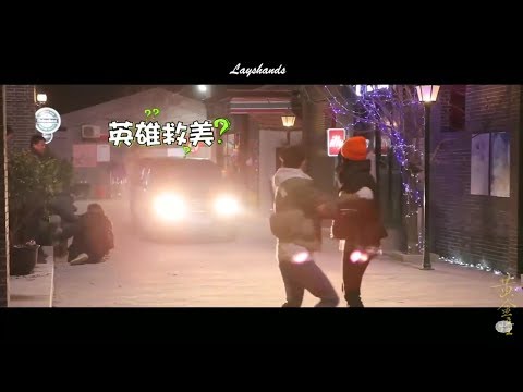 [Eng Sub] Yixing Prepares For a Car Accident Scene by Singing and Dancing - 180330 Golden Eyes bts